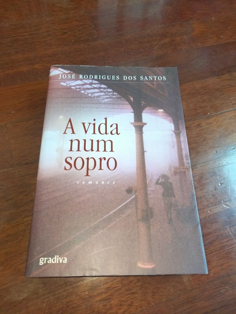 Baixa de Preço Livro " A Vida num Sopro" José Rodrigues dos Santos