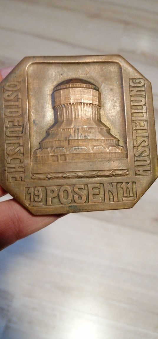 Medal wystawa wschodnio niemiecka Poznań 1911