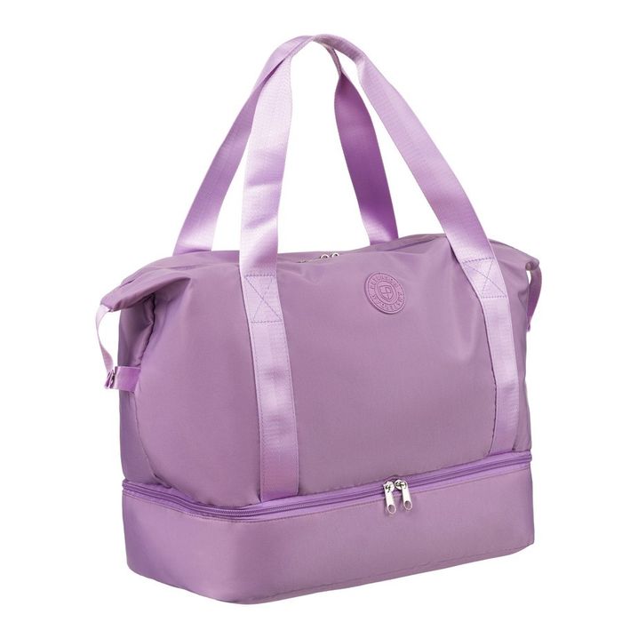 torba podróżna z elastyczną komorą zamykaną suwakiem - peterson