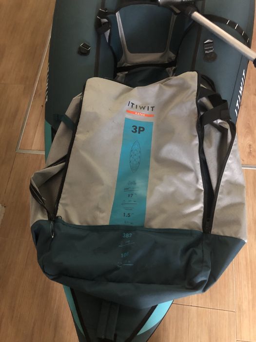 Kajak Itiwit 3P pompka wiosło zestaw