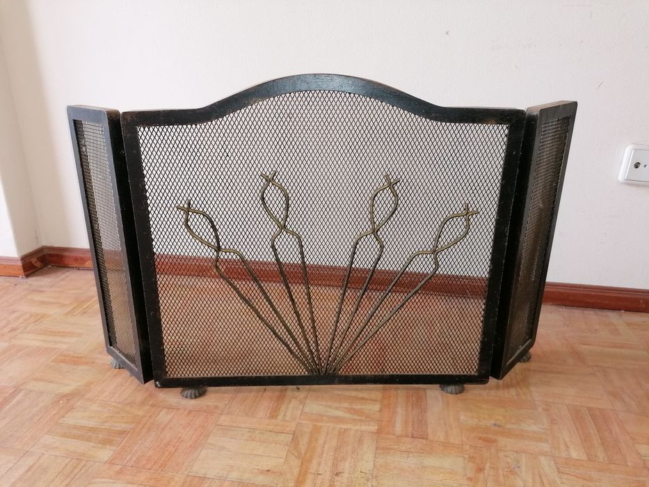 Grade para lareira