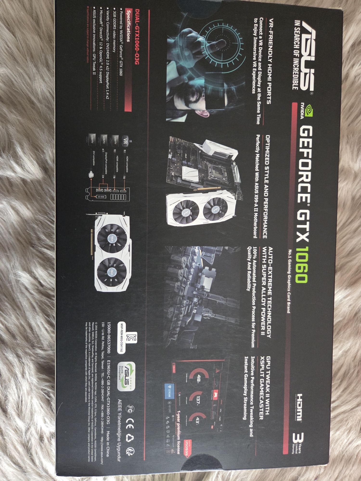 Placa Gráfica NVIDIA GeForce GTX 1060