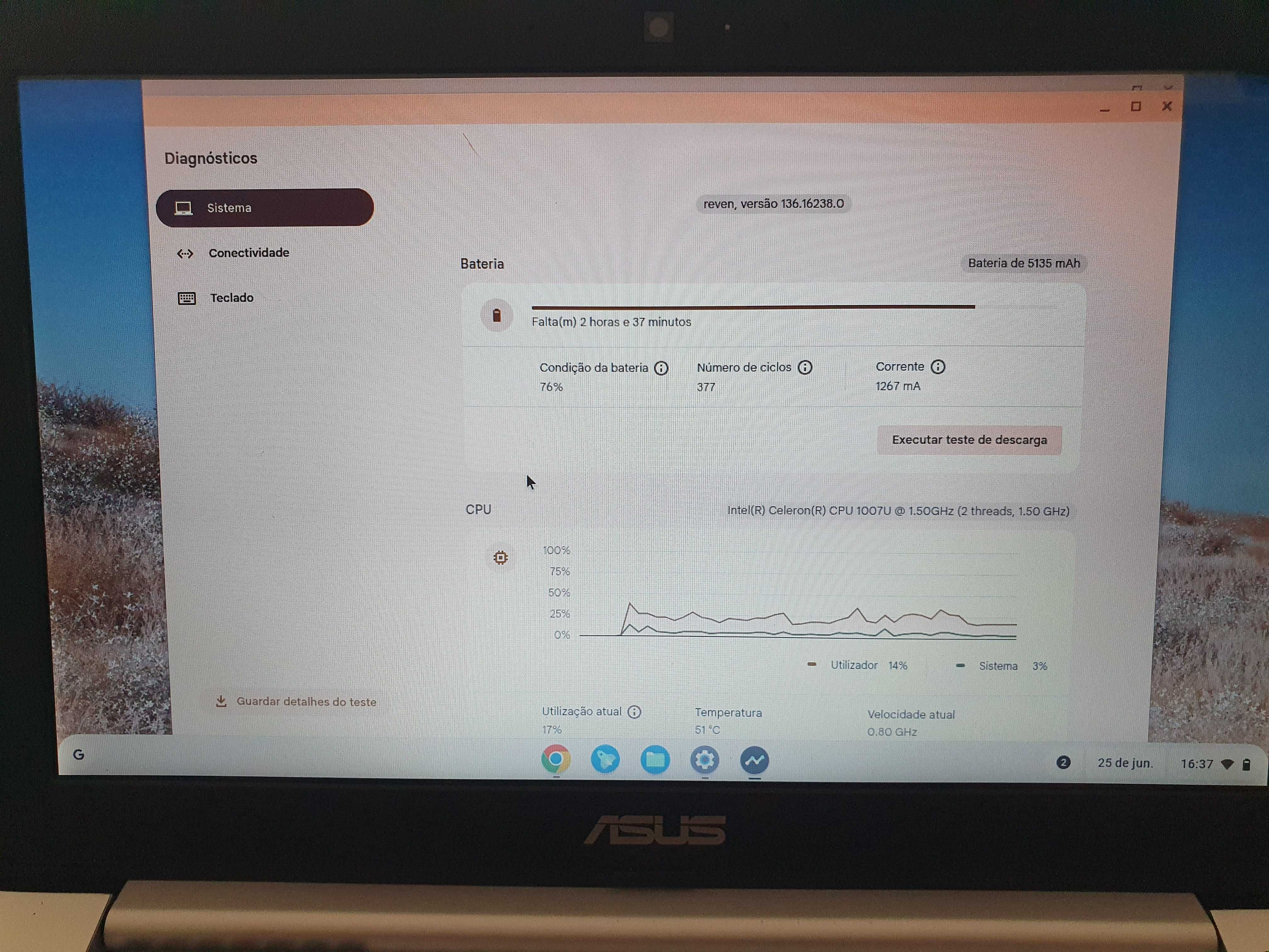 Netbook ASUS X201E 100% funcional