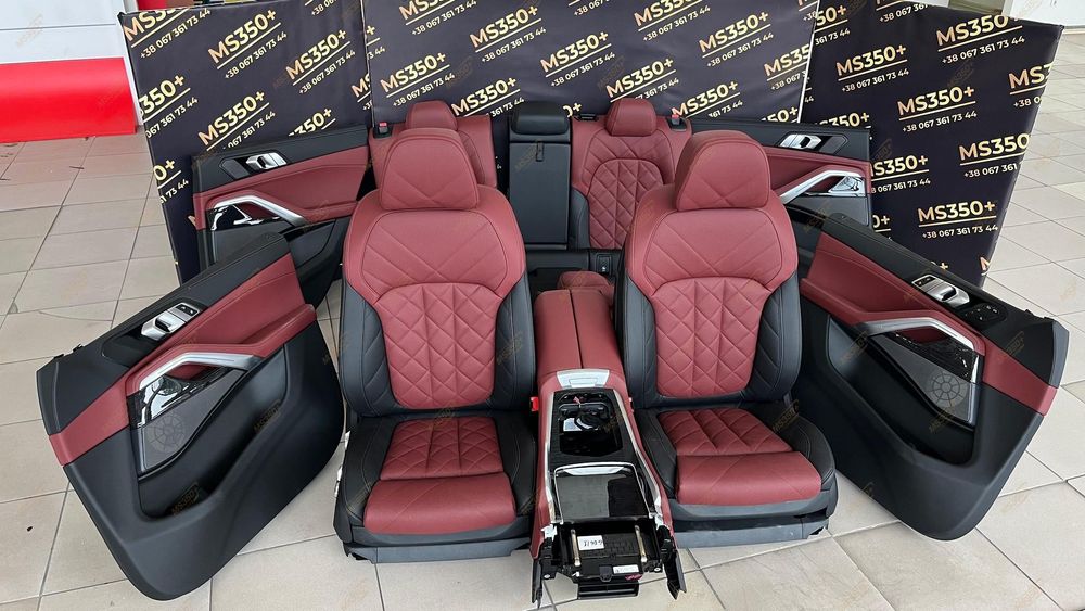 Салон сидіння комплект BMW X6 G06 БМВ X6 Г06 сидушки сидения