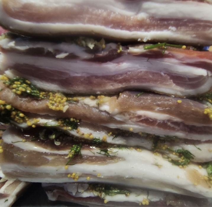 Сало домашнє  з прянощами та без свіже на любий смак та вибір