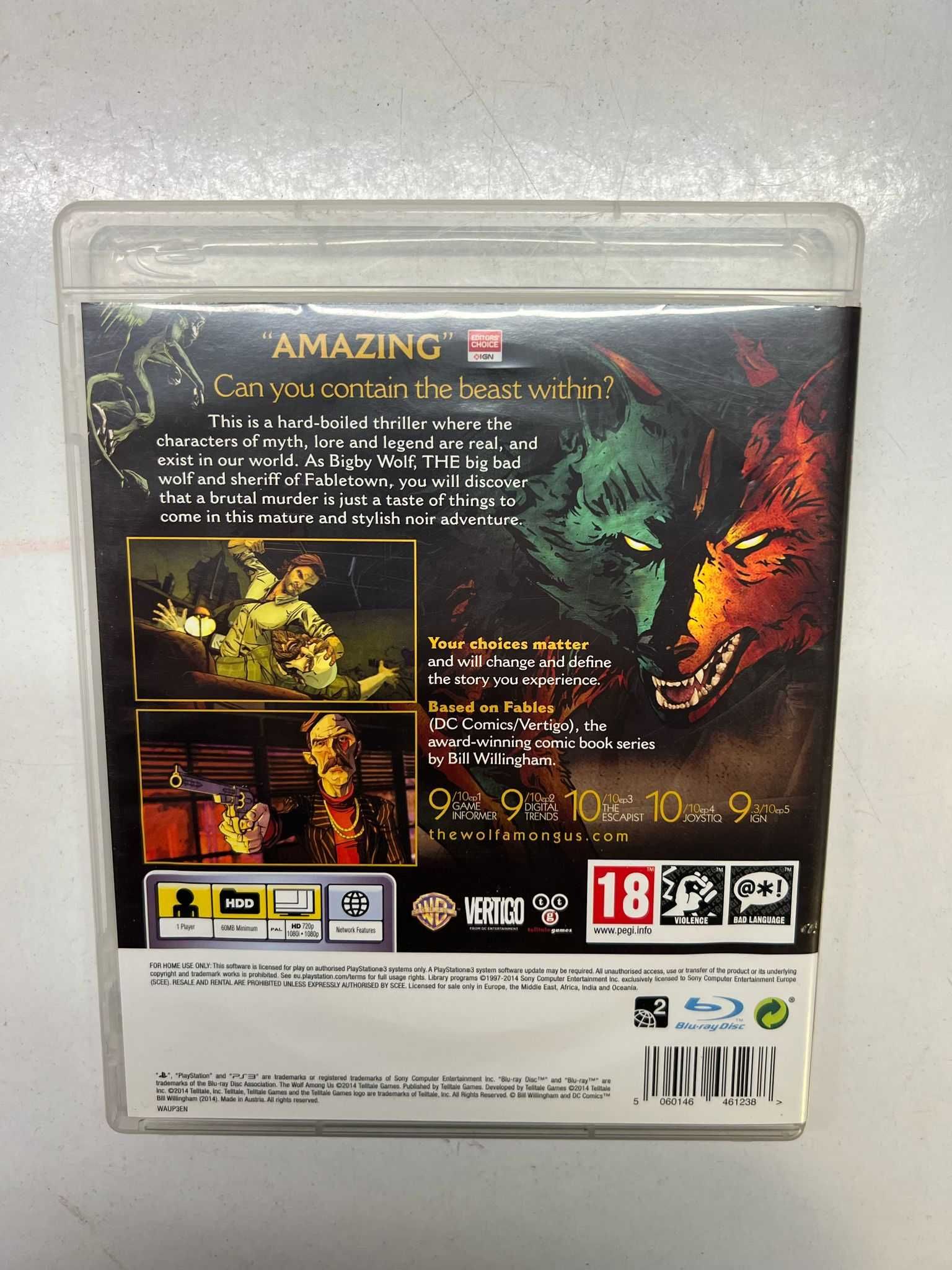 PS3 - The Wolf Among Us