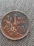 Moneta 1 litas srebro 500