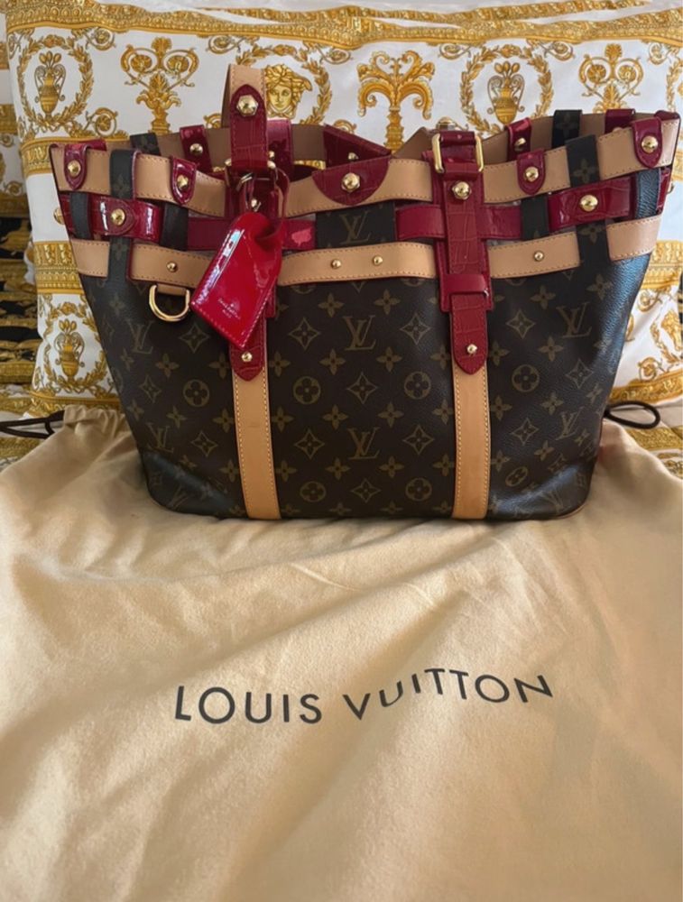 Louis Vuitton Rubis Salina GM Bag Monogram Limited Edition