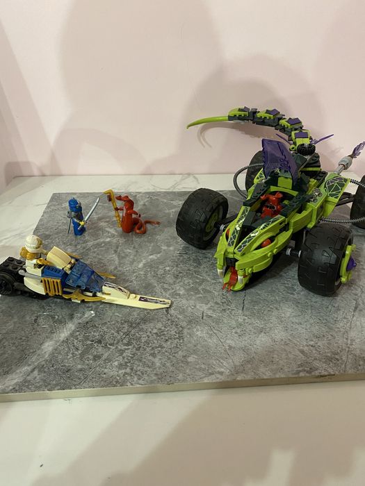 Lego Ninjago Set 9445 Fangpyre Truck Аналог