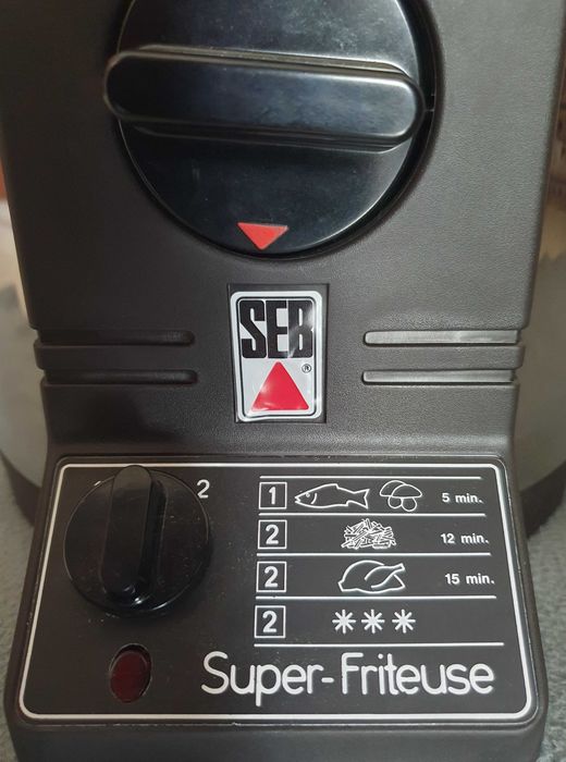 Fritadeira SEB - Super-Friteuse, made in France - NOVA