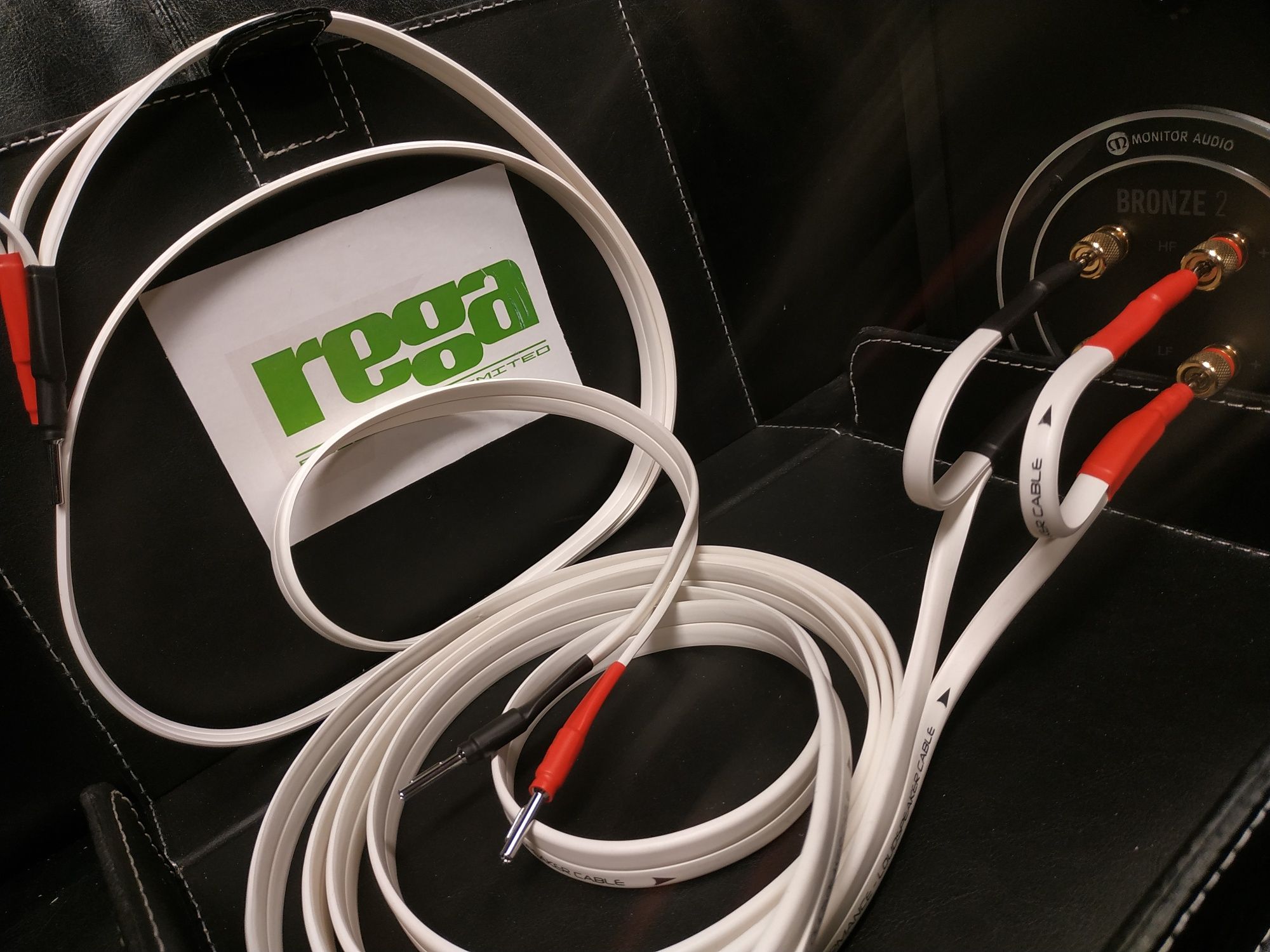 Rega Duet + zworki kable głośnikowe 4mm2 konfekcja Trans Audio Hi-Fi