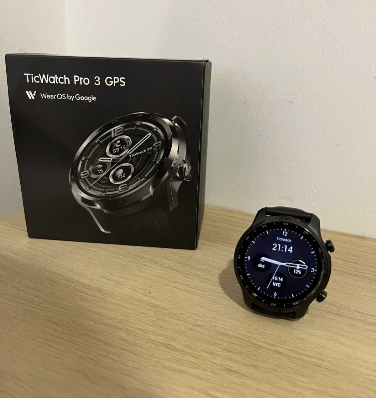 Relógio smartwatch Ticwatch PRO 3 GPS GARANTIA 2024