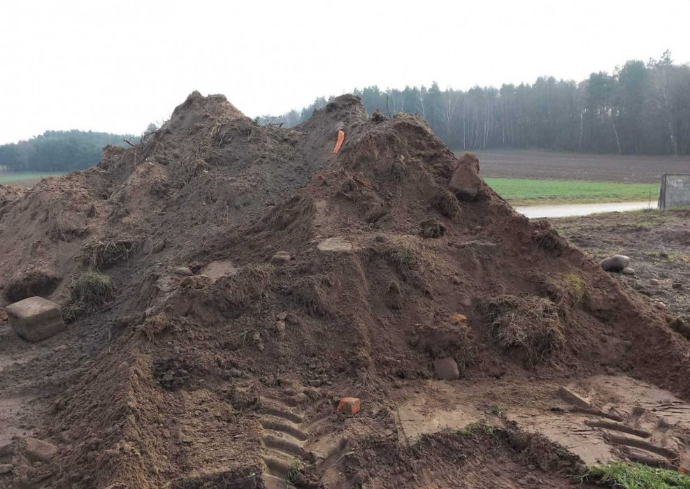 Wywóz ziemi, ziemia na podniesienie terenu, ziemia z wykopu