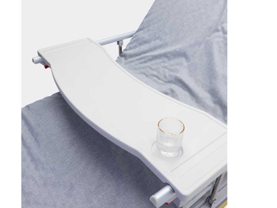 Łóżko Szpitalne Rehabilitacyjne Elektryczne Na Kółkach Pilot Wysięgnik