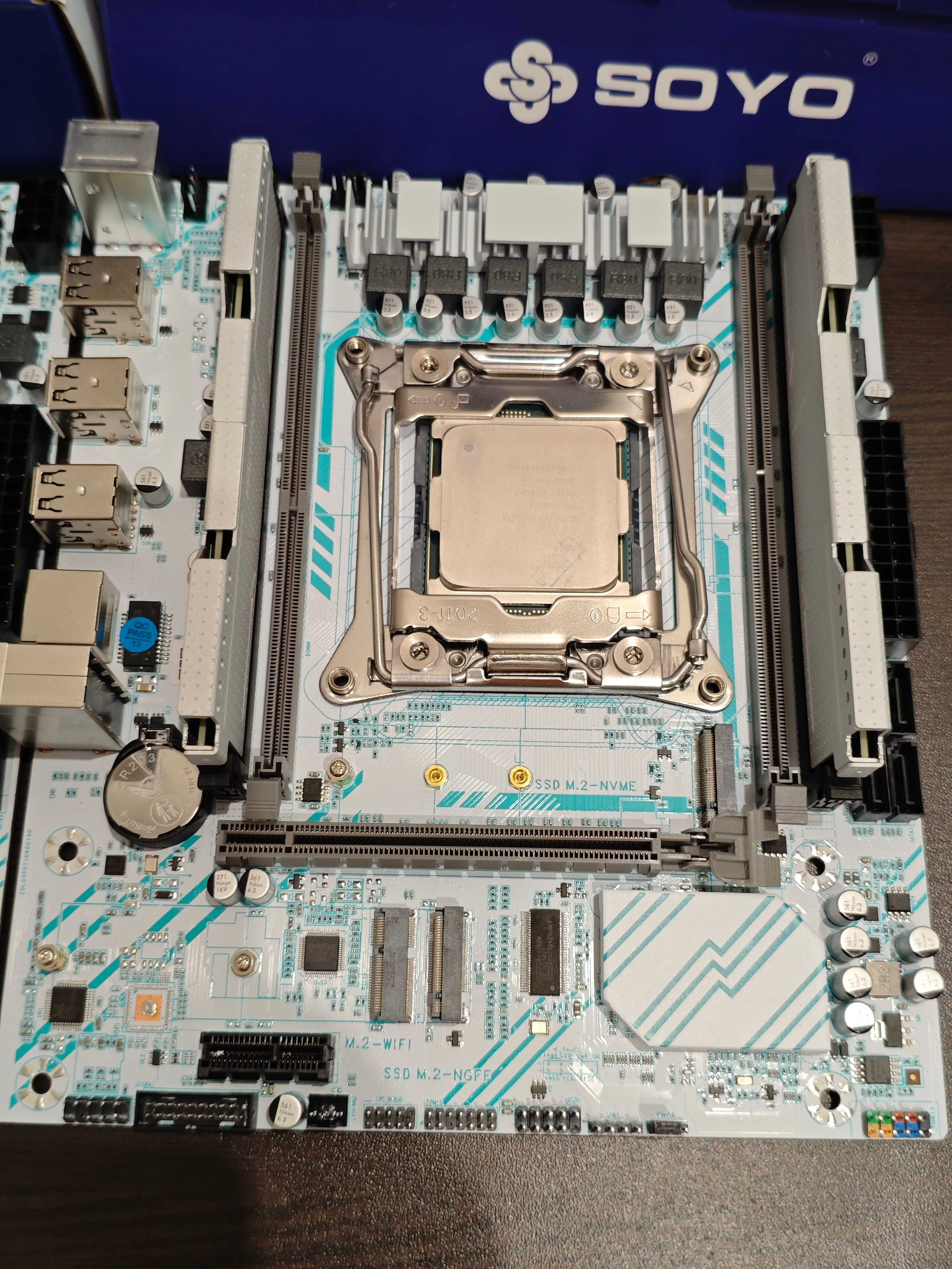 Комплект X99 2011v3 + 2620v3 / 2650v4 2660в4 E5 2680v4 DDR4 ОЗУ 8Gb 16