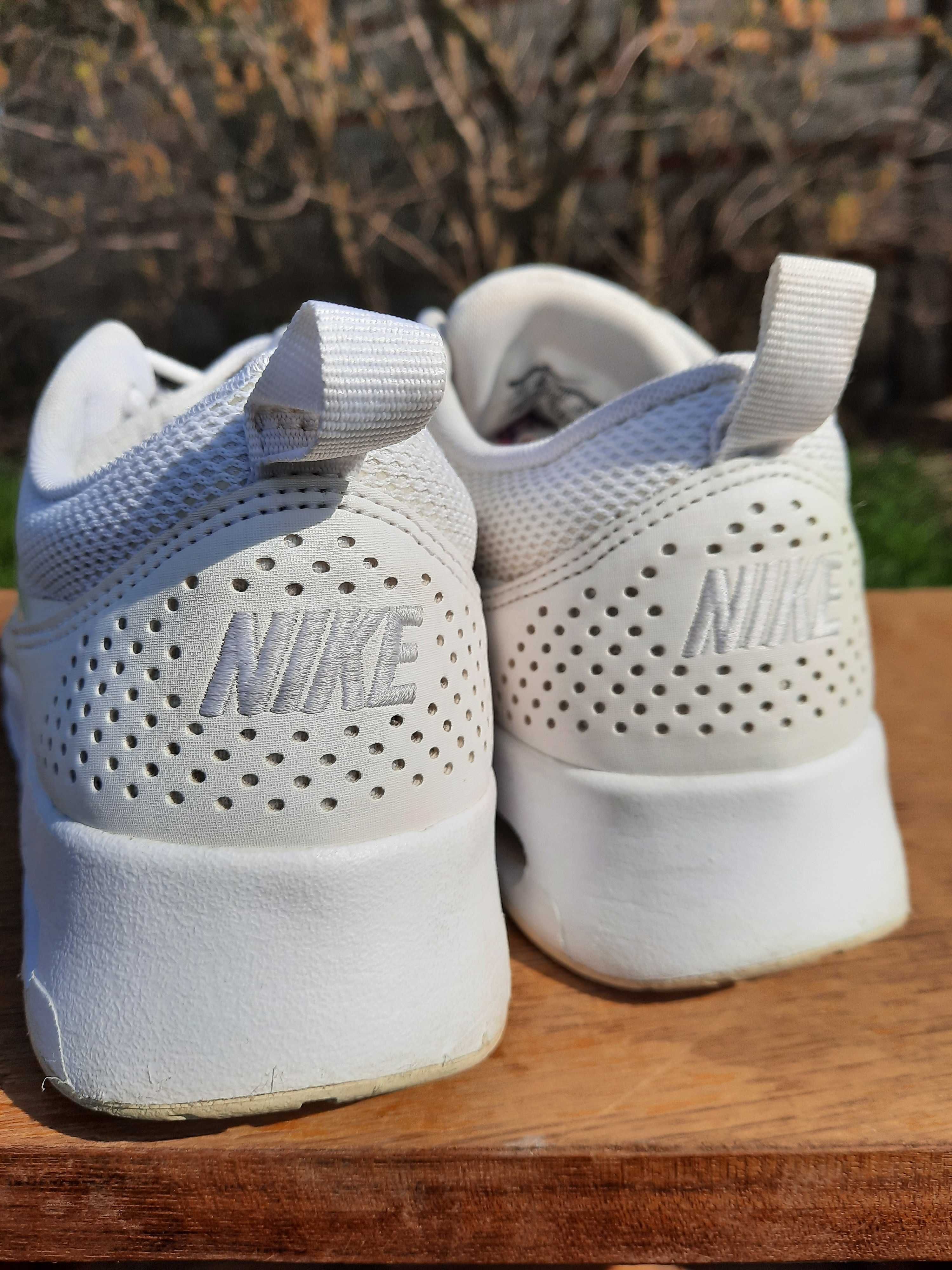 Идеальные, Оригинал, Белоснежные кроссовки Nike Air Max, Размер 40