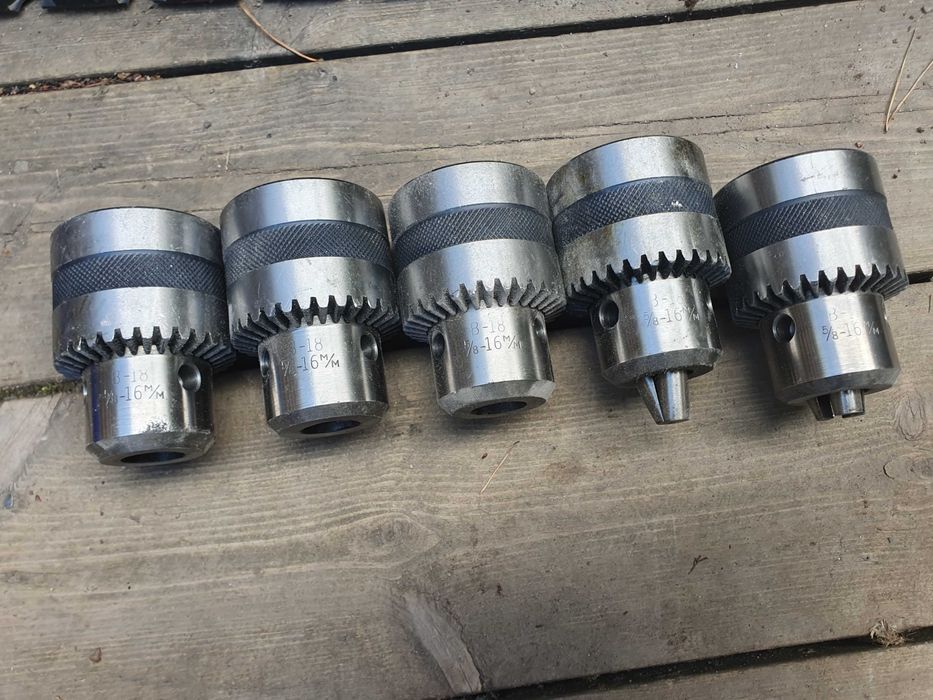 Uchwyt wiertarski Rexon/METABO 3-16 mm B18 5 szt sprawne