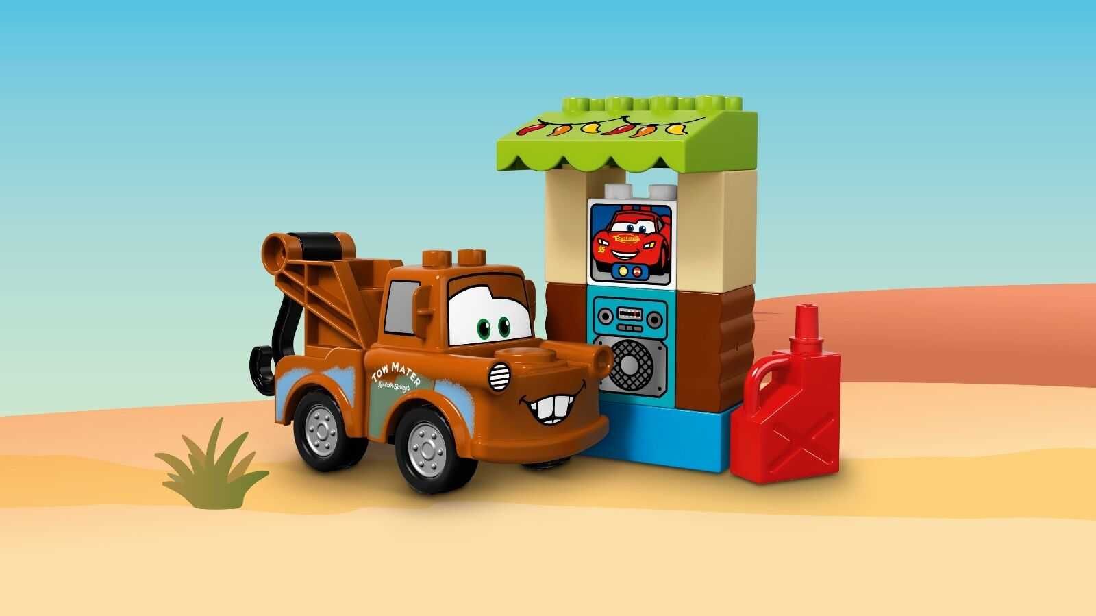 Klocki LEGO DUPLO Cars 10856 Szopa Złomka Auta NOWE Lublin