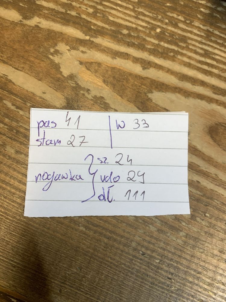 Spodnie meskie roz33