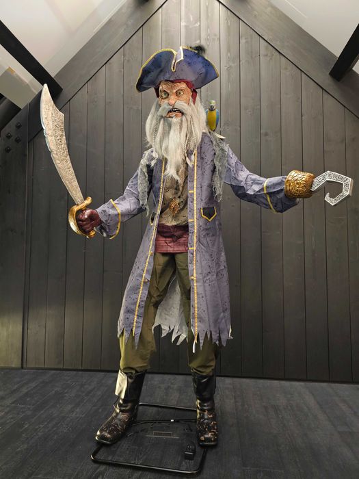 Animowany Kapitan Cuts - Halloween USA 215cm XXL Ruchomy LED