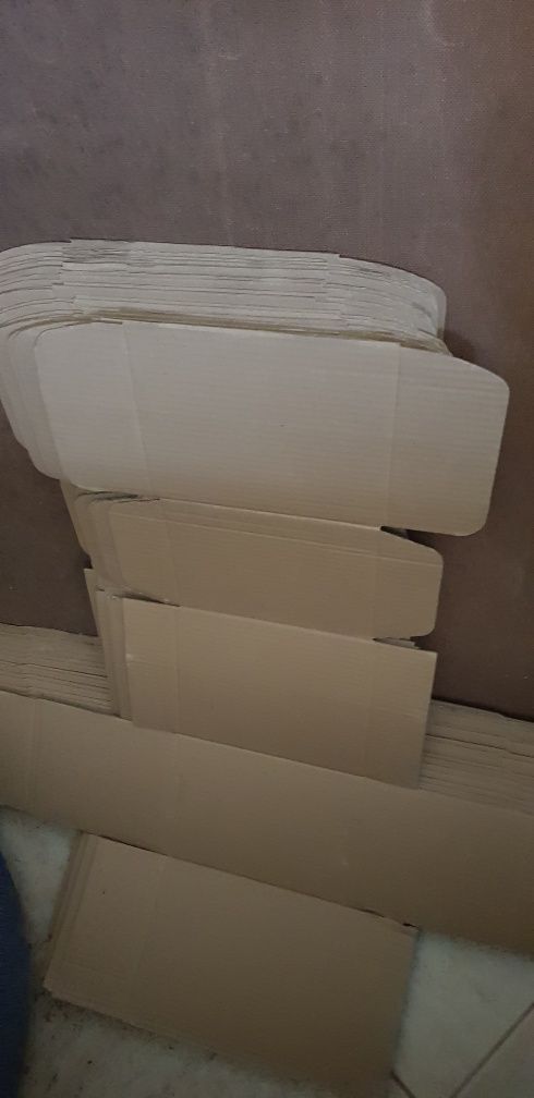 Caixa  de cartão /Novas/23×19×16 côr Branca