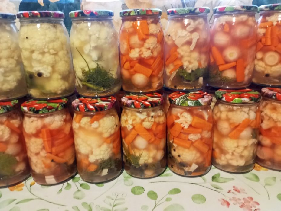 Zestaw 4*900 ml ogórki kiszone, sezon 2025, link do użycia
