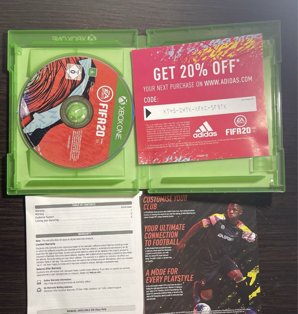 Fifa20….Call of  duty infinite warfare xbox