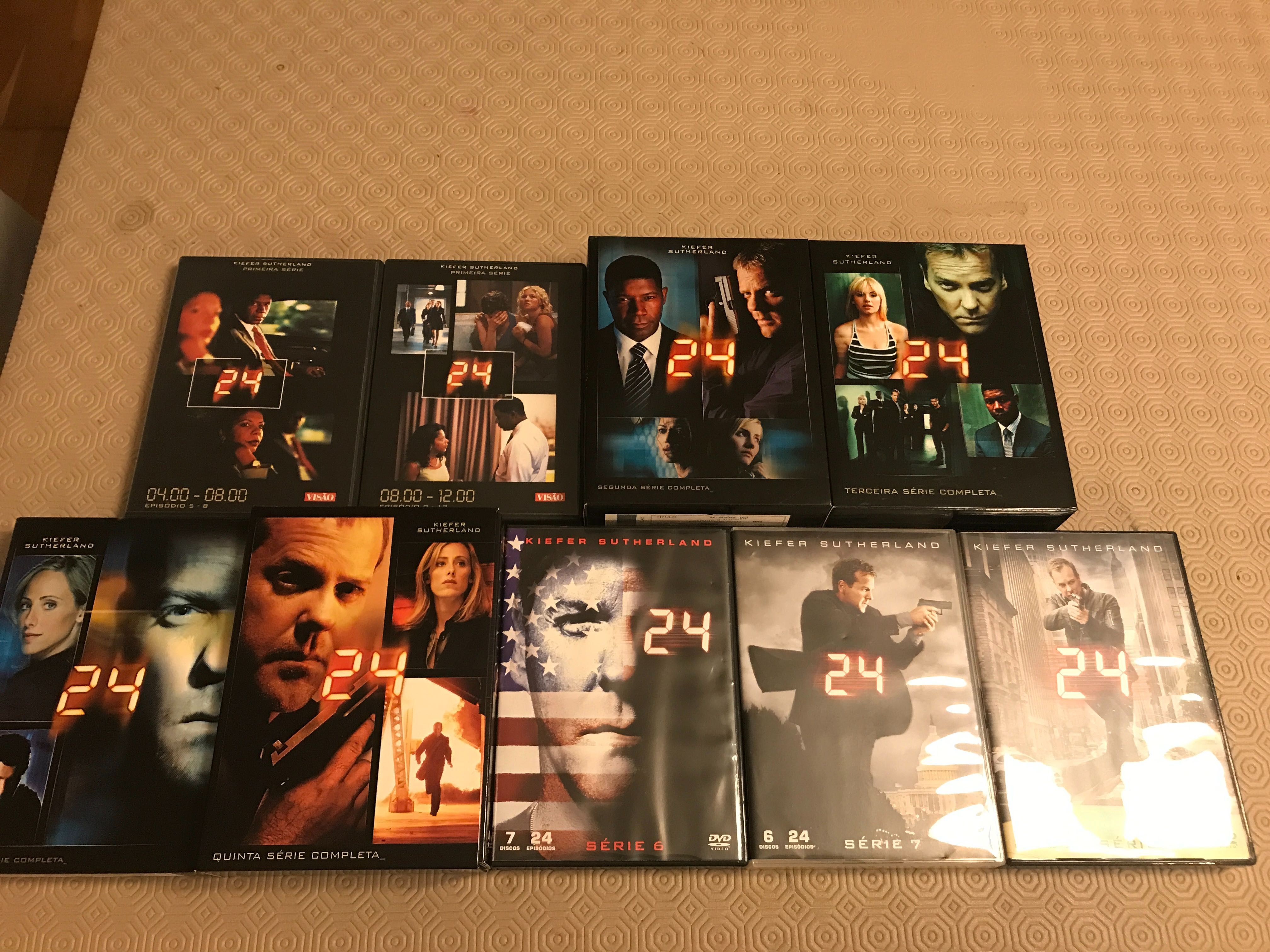 Lote séries e filmes DVD (+100)