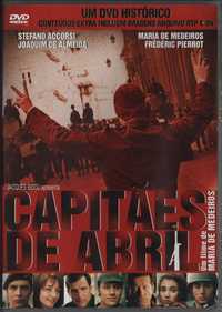 Dvd Capitães de Abril - drama - Joaquim de Almeida - extras