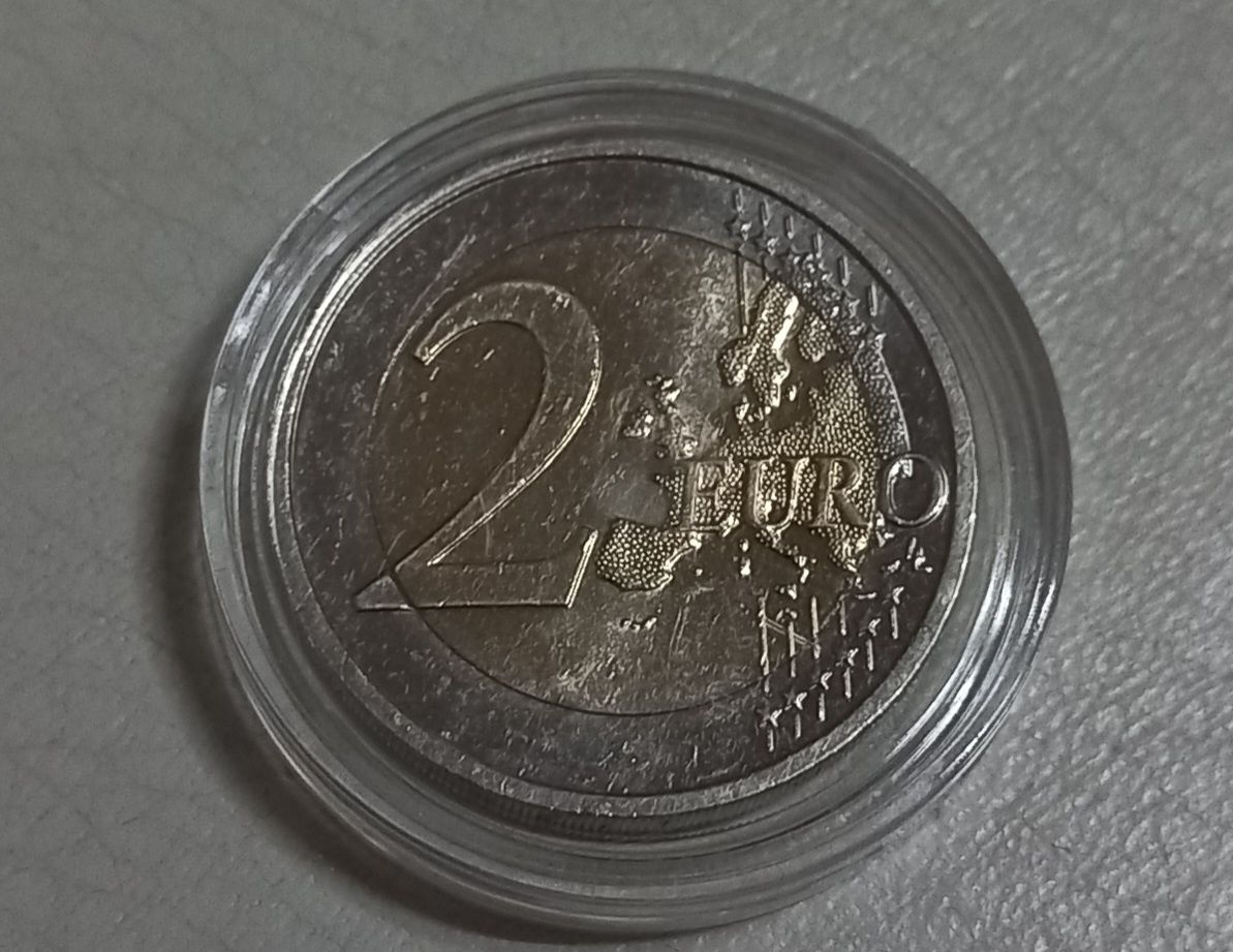 2 euro Erasmus 2022 r. Niemcy w kapslu