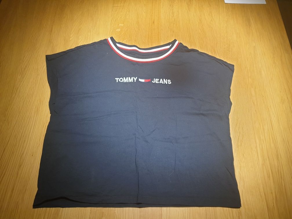 Granatowa koszula Tommy Jeans r. S