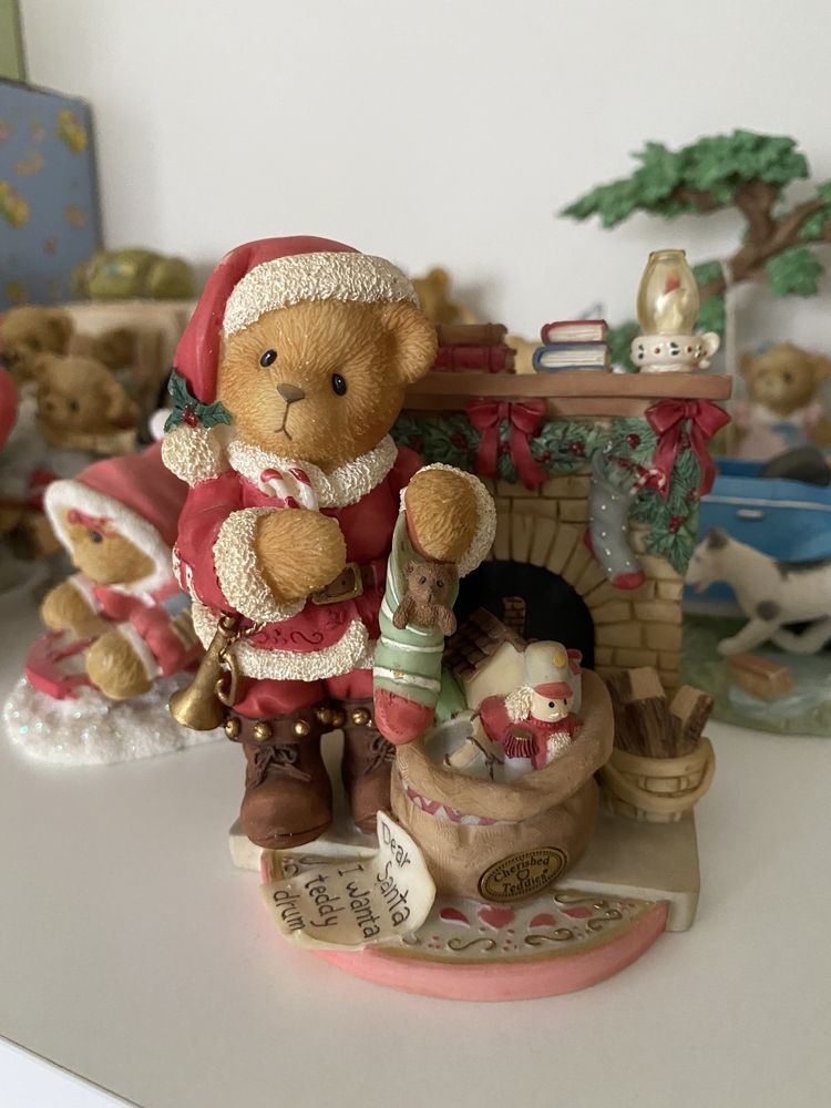 Cherished teddies  колекційні ведмедики новорічна колекція