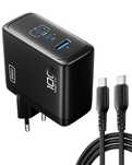 Iniu ładowarka 100W, 3 porty kabel 1,5m granatowa