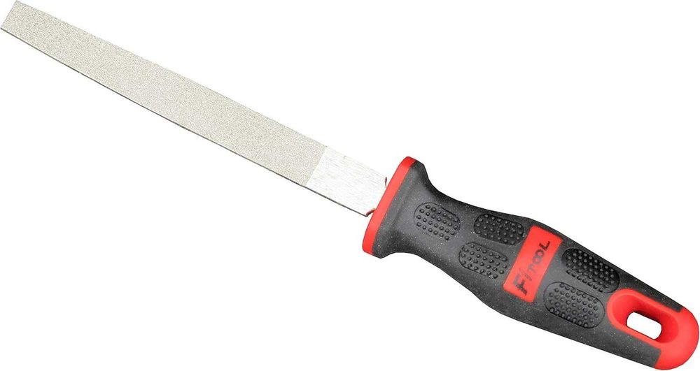 FITOOL Płaski pilnik pokryty diamentami. średnia ziarnistość 150