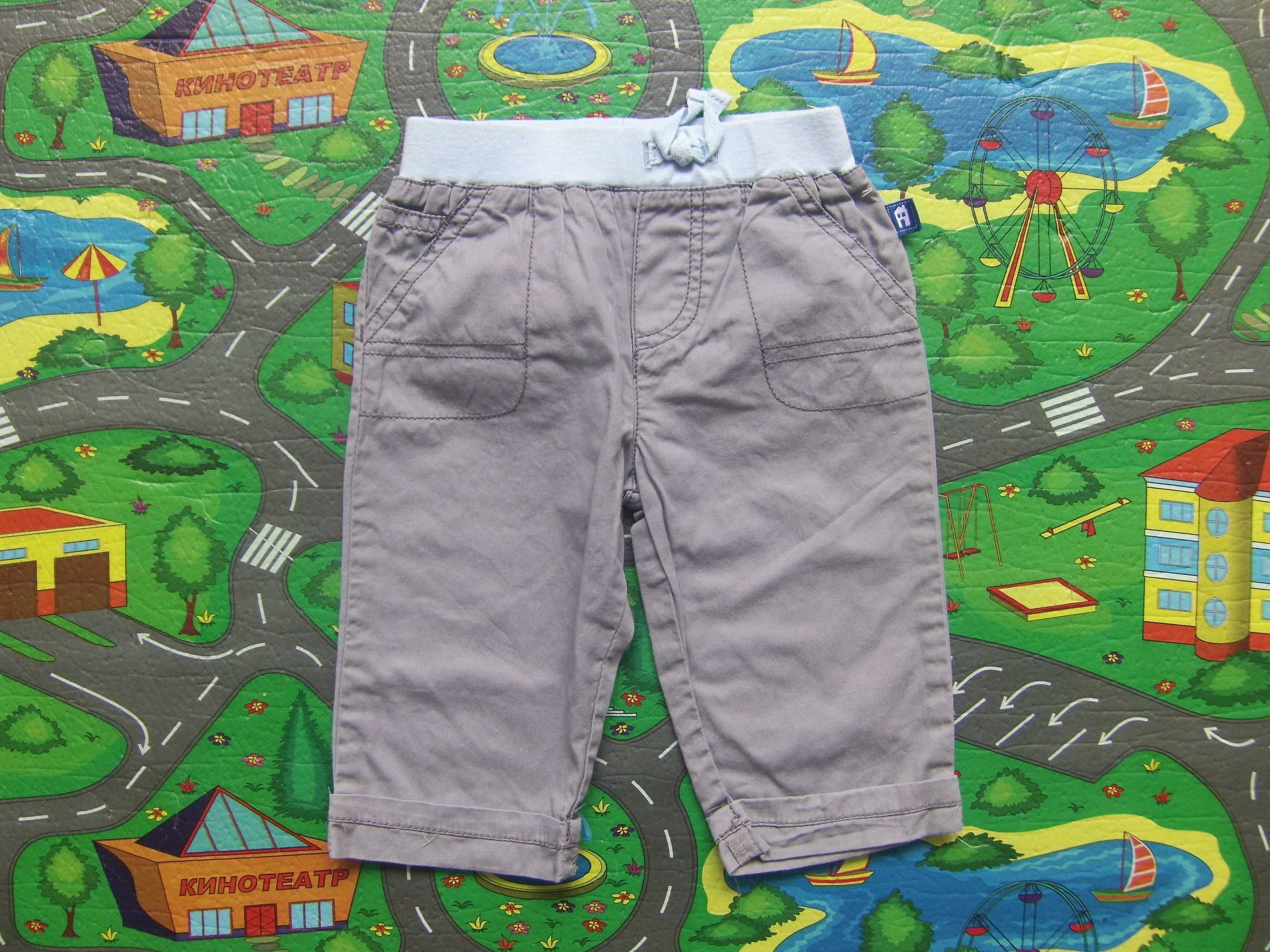 Штаны на резинке, джинсы летние (голубые, серые)