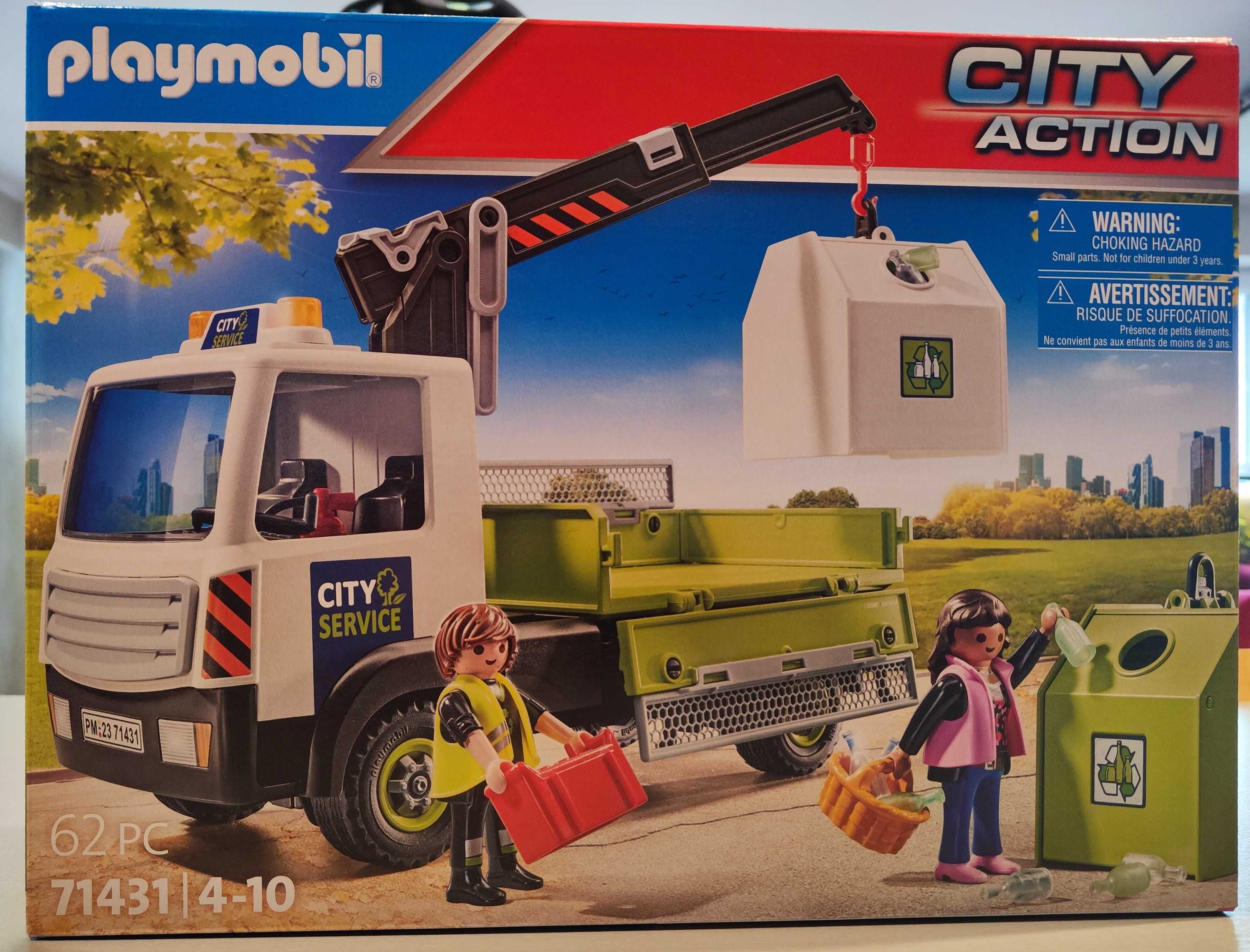 PLAYMOBIL   71431 samochód ciężarowy z kontenerem