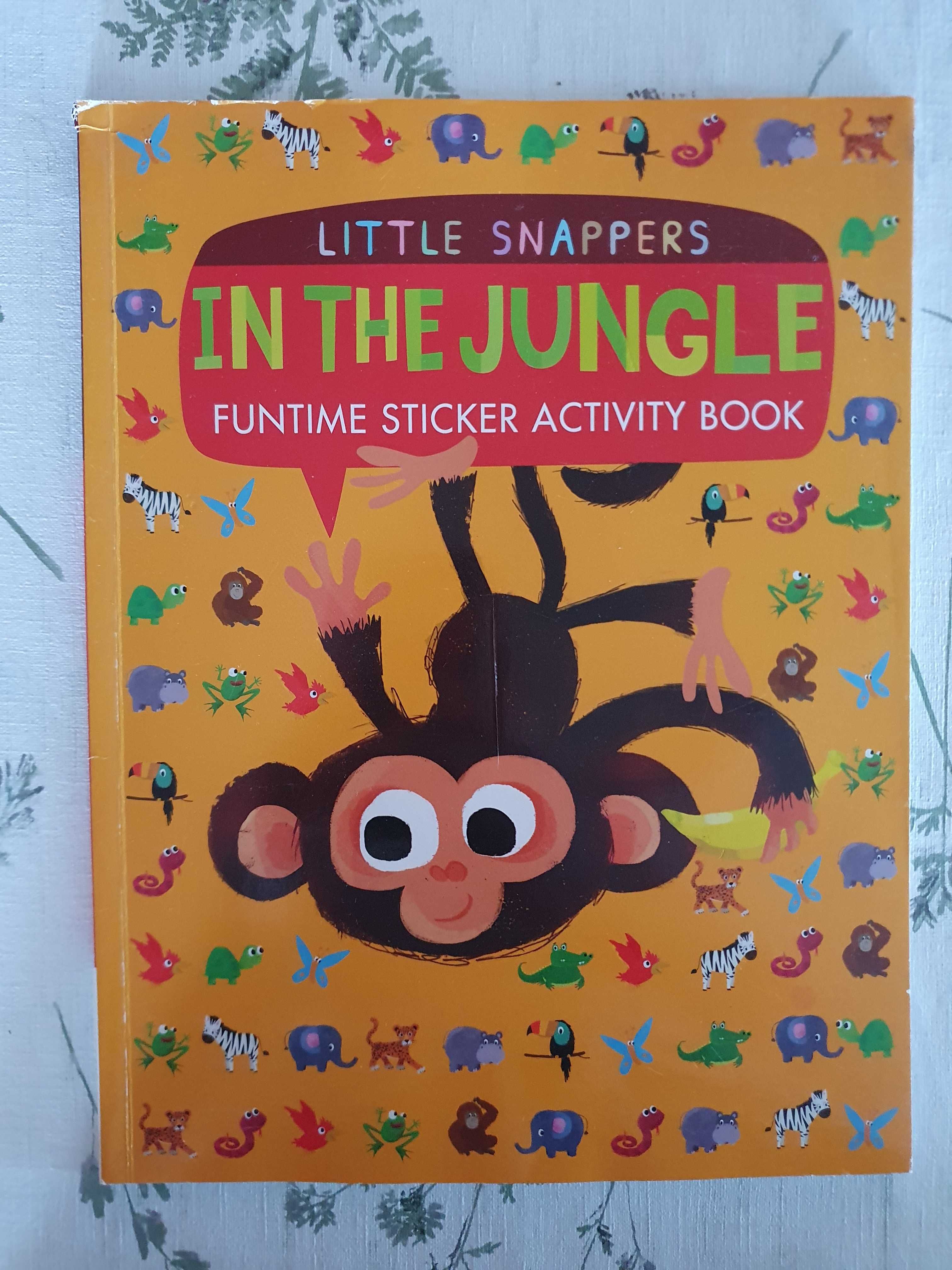 In the jungle - Little Snappers - Książka z naklejkami po angielsku