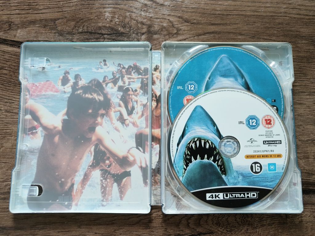 Szczęki 1+2 4K UHD Steelbook Edycja kolekcjonerska