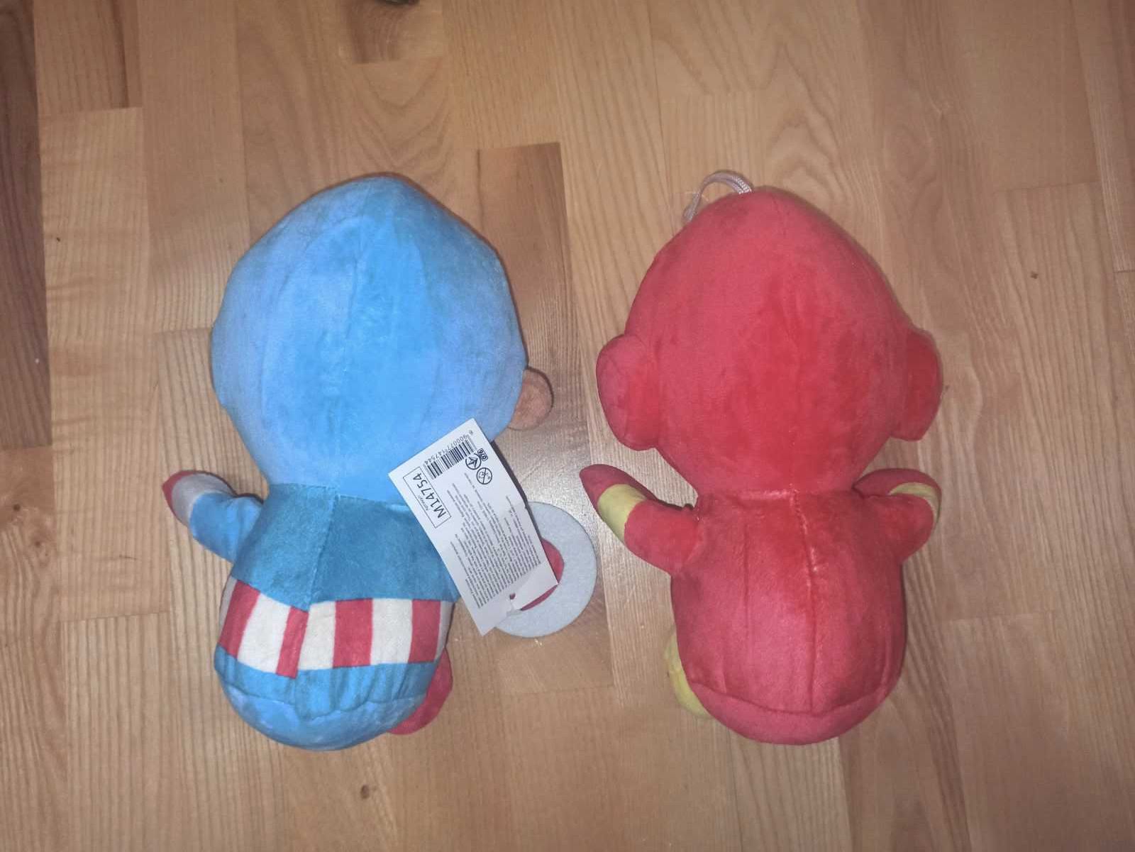 М'яка іграшка Капітан Америка Залізна людина.Marvel comics