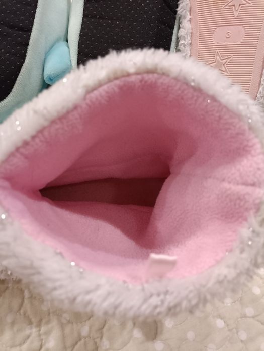 Теплі дитячі тапочки 23 см.ціна за дві пари