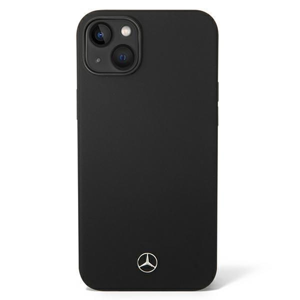 Etui Mercedes Silicone Line MagSafe do iPhone 14/15/13 6.1", Czarny