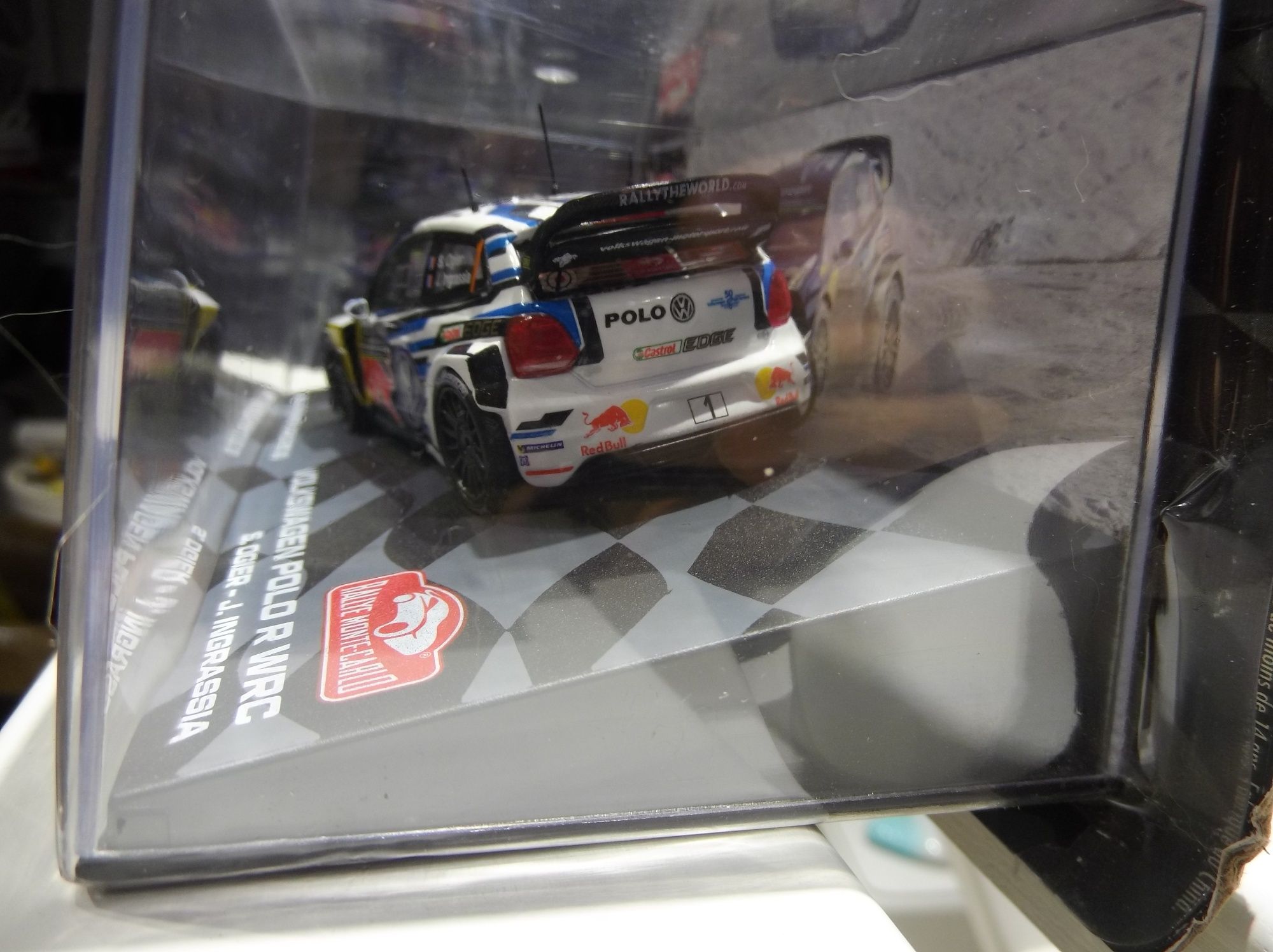 Масштабная модель Volkswagen Polo R WRC Rallye Monte Carlo 2016 1/43