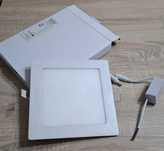 LED podtynkowy 16 cm LED GU10 barwy CIEPŁE