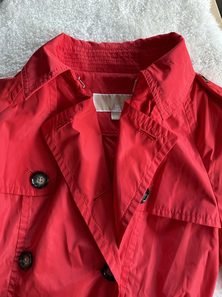 Gabardina Michael Kors vermelho