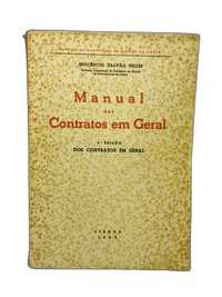Manual dos Contratos em Geral [3ª Edição] - Inocêncio Galvão Telles