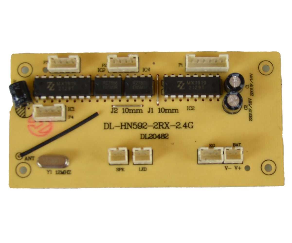 Elektronika płytka pcb odbiornik do koparki Huina 1592