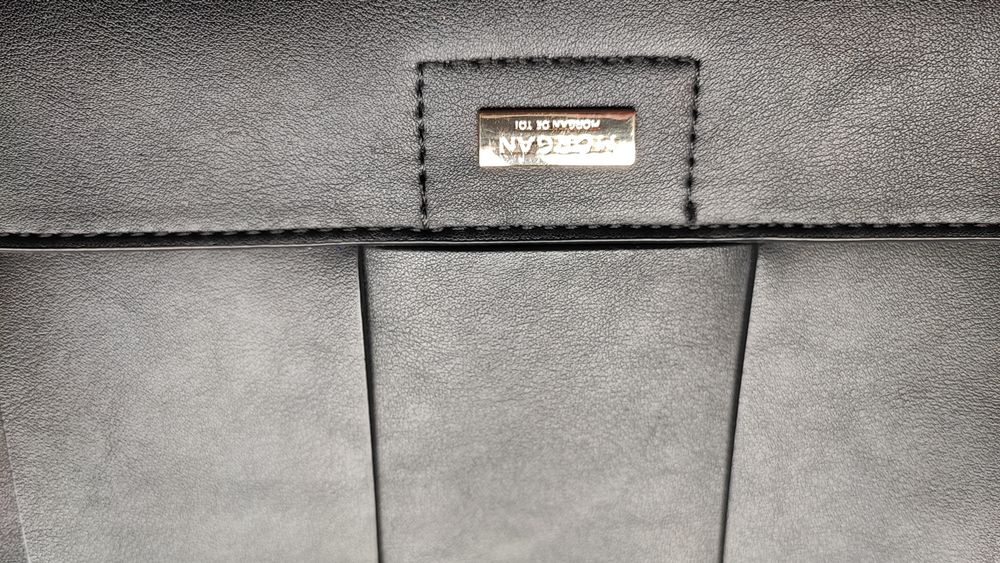 Torba czarna pleciona Morgan