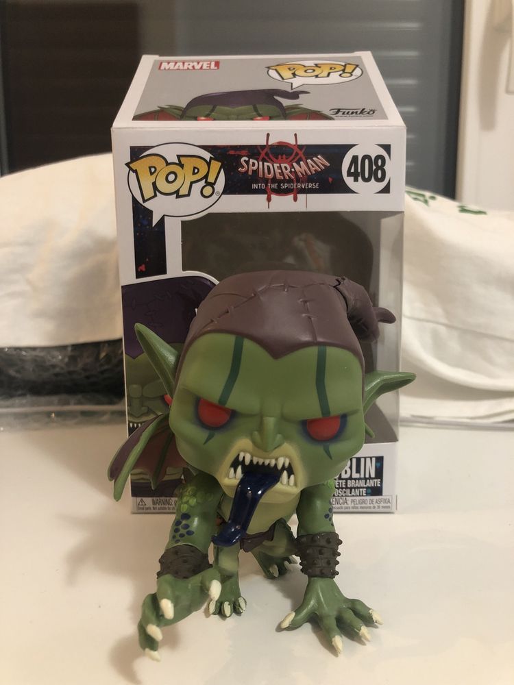 Funko POP Green Goblin 408 Spider-man Into the Spiderverse CZYTAJ OPIS