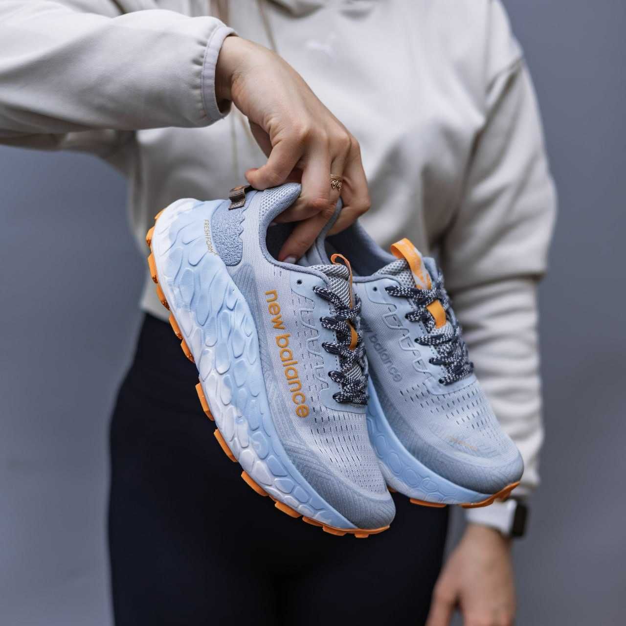 Кросівки New Balance More Trail v3 Fresh Foam Blue/Orange premium