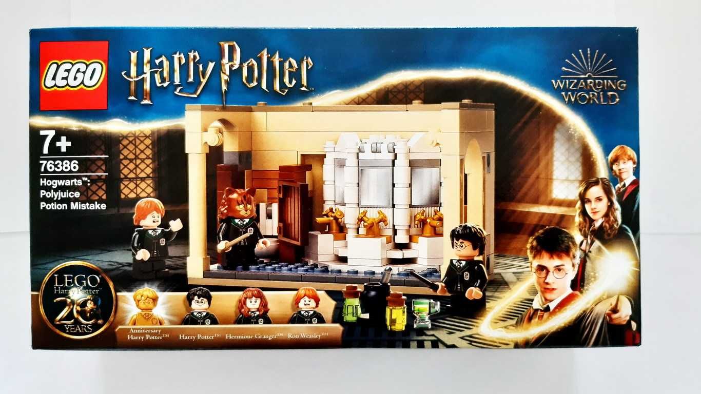 Lego Harry Potter 76386_Hogwarts Polyjuice Potion Mistake selado